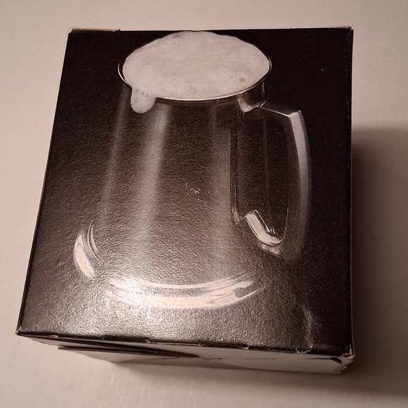 Vintage Leonard Eales Sheffield Glass Bottom Pewter Tankard - Picture 3 of 6